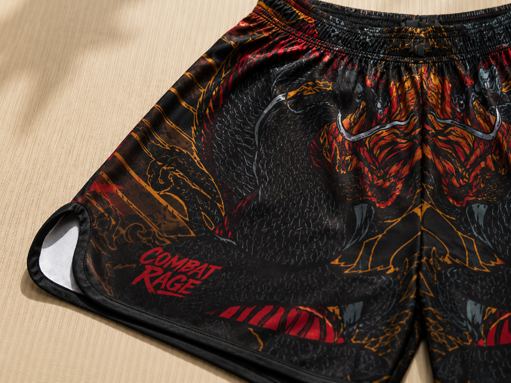 Combat Rage Dragon Şort